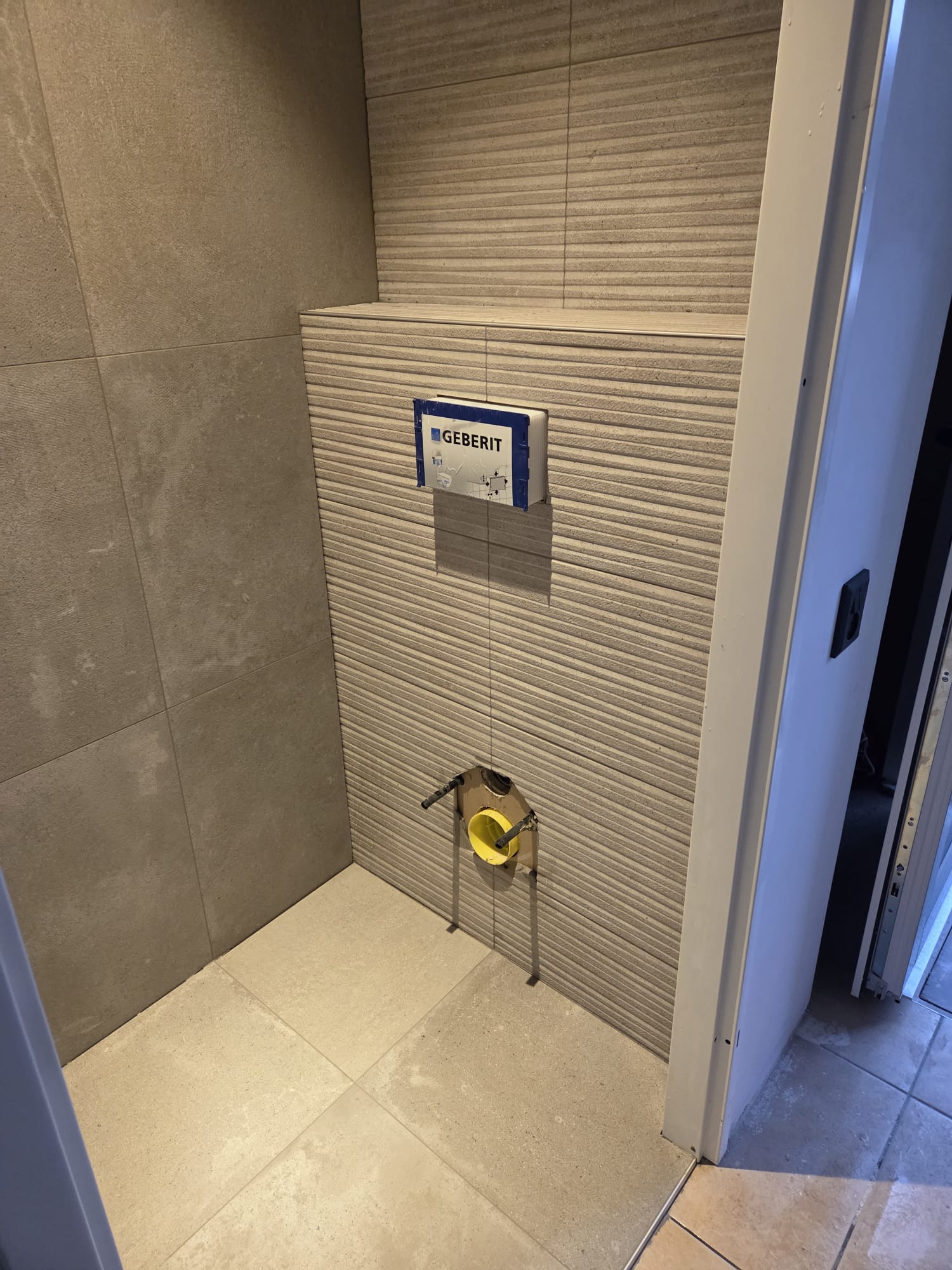 Ribbeltegel toilet